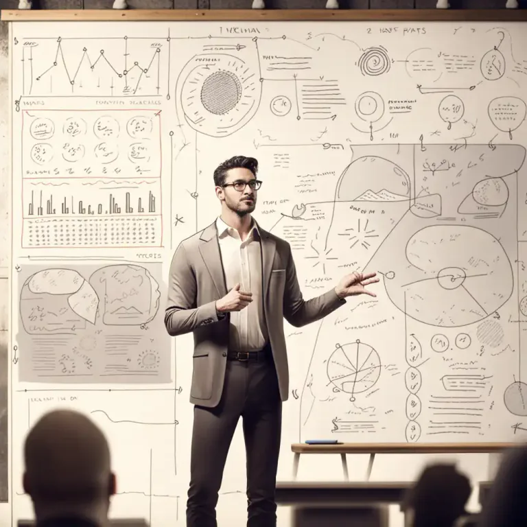 Visual representation of "salad" - A mixture or jumble of things or ideas, often ones that do not seem to go together.