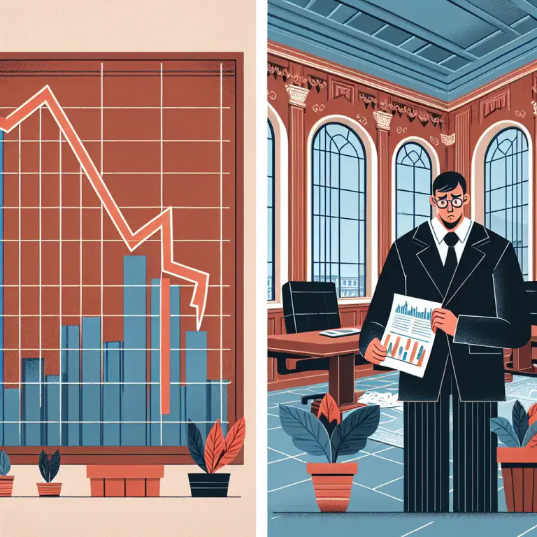 Visual representation of "downgrade" - A reduction inworth, status, or value.