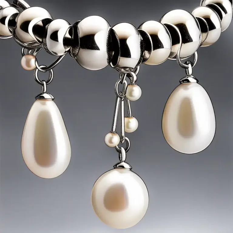 Visual representation of "oyster" - Part of an oyster that is white, round, and shiny and is often used in jewelry.