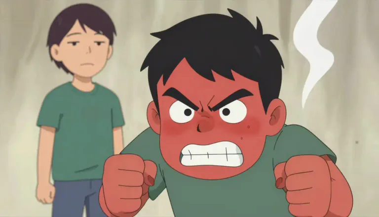 Visual representation of "infuriate" - To make someone very angry