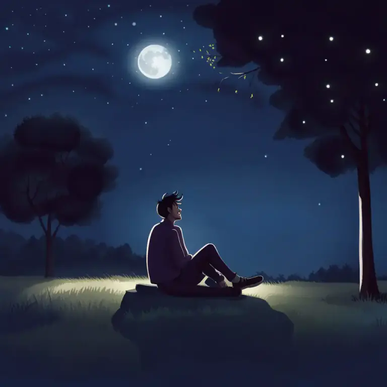 Visual representation of "stay out" - To spend time away from your home, especially until late in the evening.