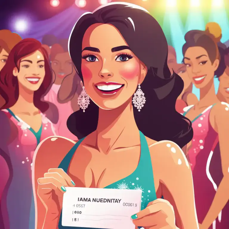 Visual representation of "pageant" - A beauty contest