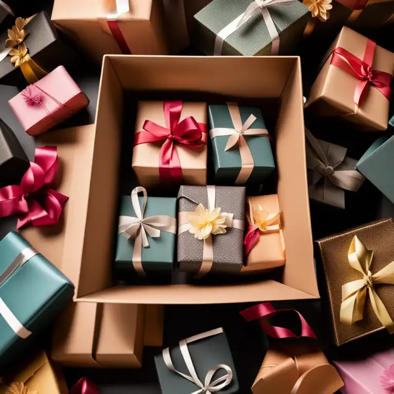 Visual representation of "box in" - To enclose or package something within a box