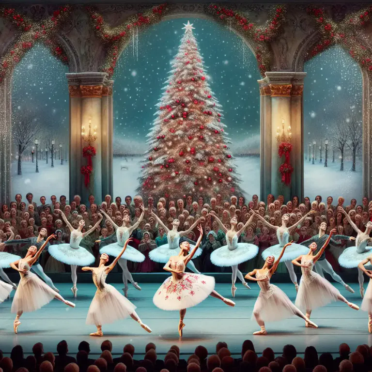 Visual representation of "nutcracker" - A ballet by Tchaikovsky