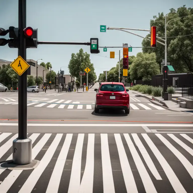 Visual representation of "yield" - To stop and allow others to move first