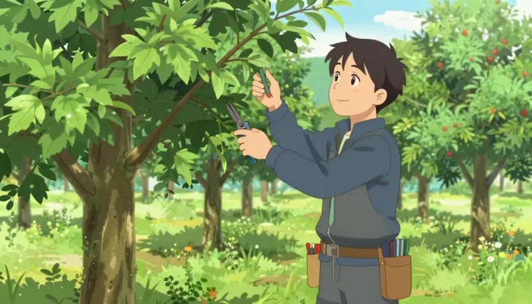 Visual representation of "arboriculturist" - A person who studies, manages, or cultivates trees.