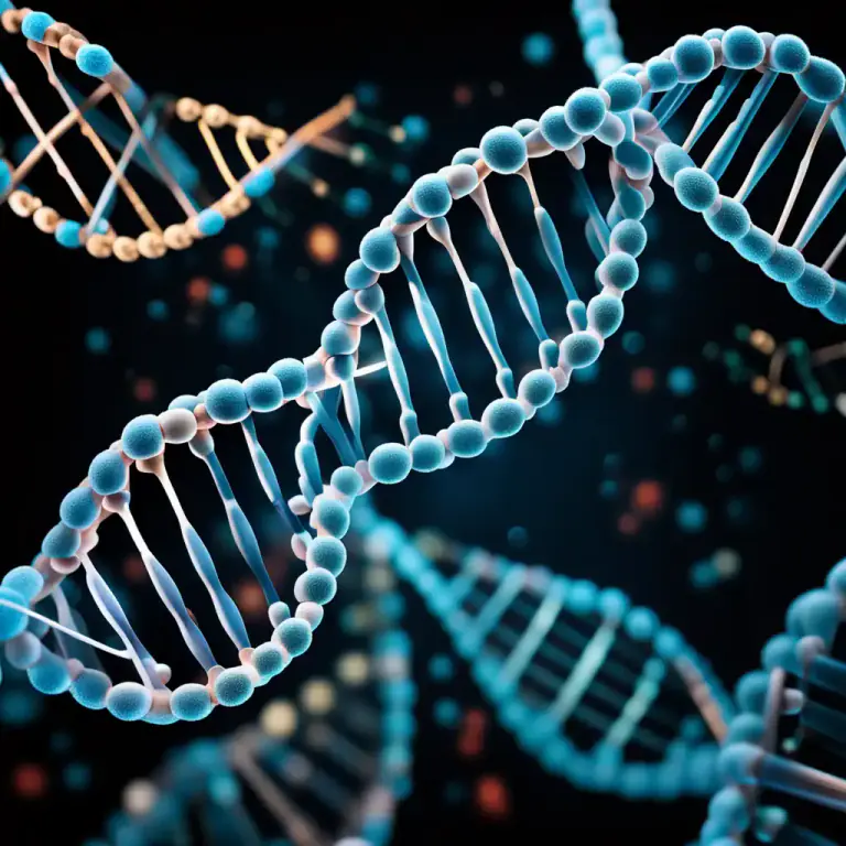 Visual representation of "template" - A set pattern of DNA, RNA or proteins, used to trigger replication or production of new molecules.