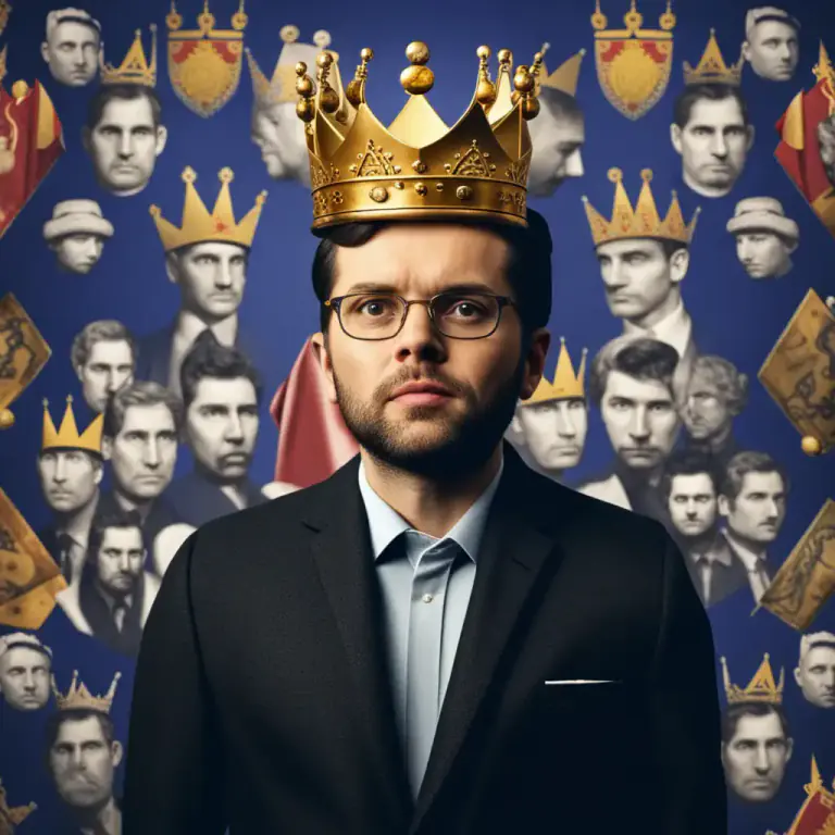 Visual representation of "royalist" - Relating to royalists or their beliefs