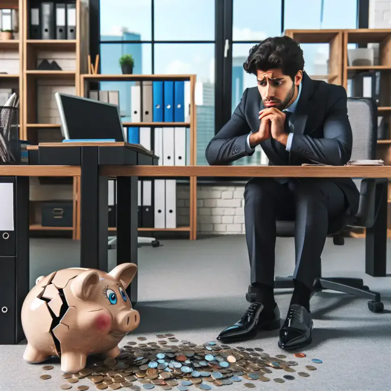 Visual representation of "blunder" - A big mistake usually caused by carelessness or confusion
