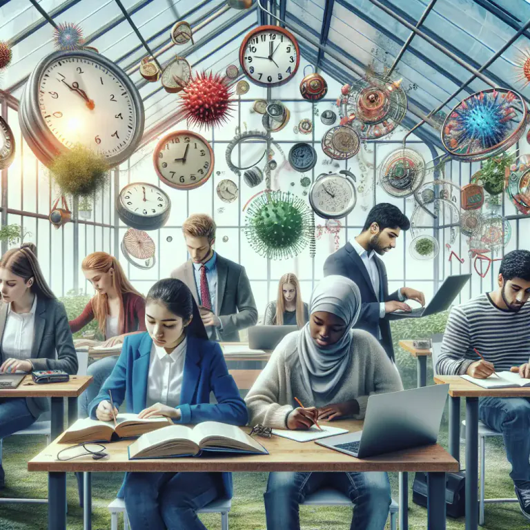 Visual representation of "hothouse" - Involving concentrated effort in a special activity or field of study.