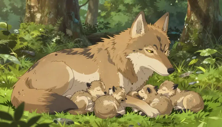 Visual representation of "viviparous" - An animal that gives birth to live babies, not eggs.