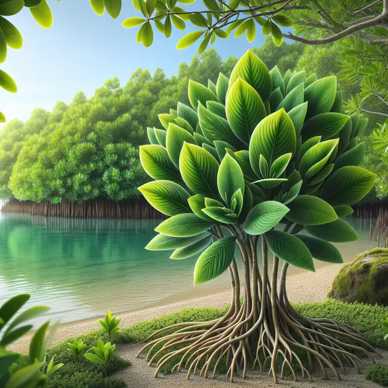 Visual representation of "viviparous" - In botany, a plant that propagates through seeds that germinate while still attached to the female parent.