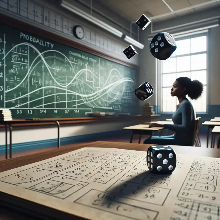 Visual representation of "probability" - A field of math that deals with hot likely certain events are to happen