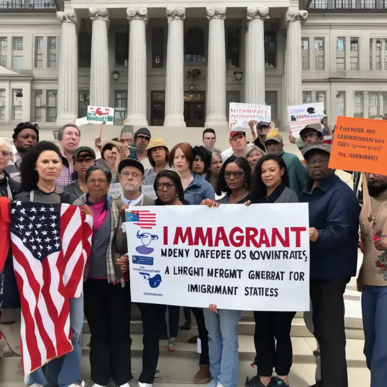 Visual representation of "migrant" - Relating to immigrants or the act of immigrating
