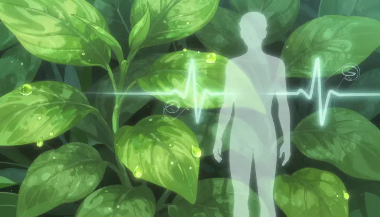 Visual representation of "alkaloid" - A type of natural chemical found in plants that affect the human body.
