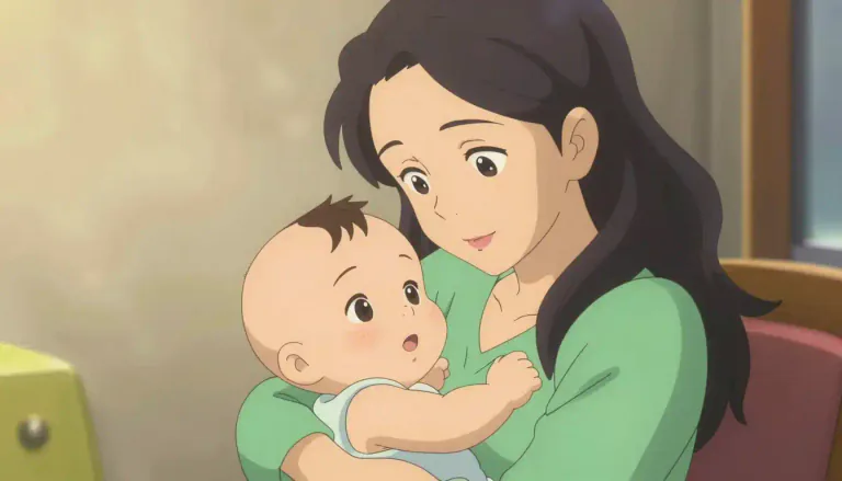 Visual representation of "motherhood" - The state or experience of being a mother.