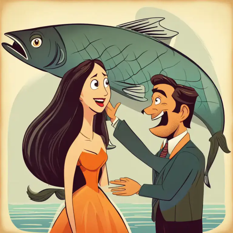 Visual representation of "eat up" - To fully accept or believe something, often naively