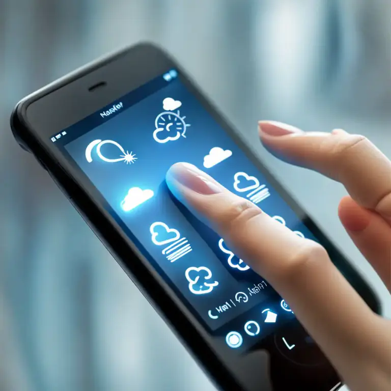 Visual representation of "tap for" - To touch lightly, especially on a touch-screen device to select or open something