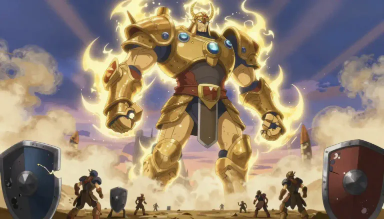 Visual representation of "titanic" - Something that is extremely big in size, strength, or power.