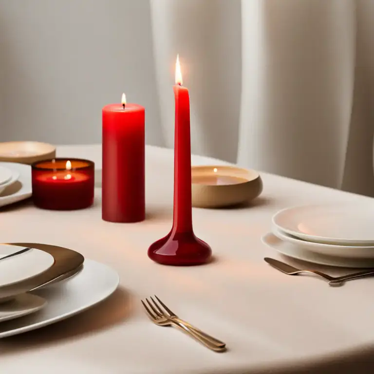 Visual representation of "pillar" - A tall, vertical shape of candle or other light.