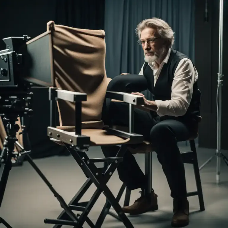 Visual representation of "double" - Play two roles, especially in film or theatre.