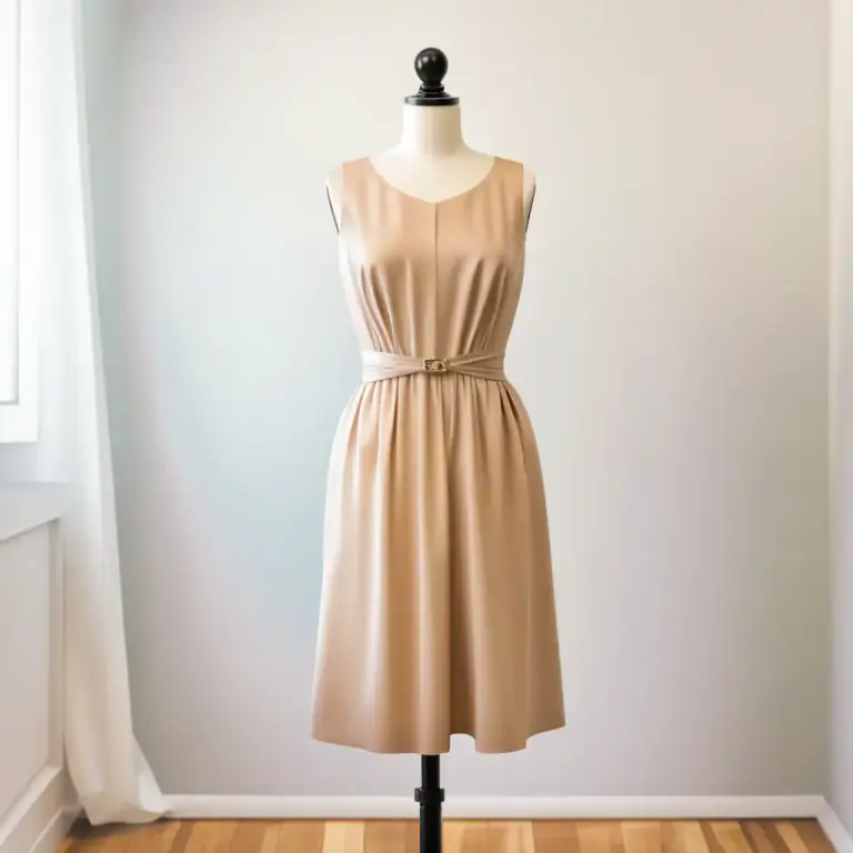 Visual representation of "waistline" - The part of a piece of clothing that fits around your waist.