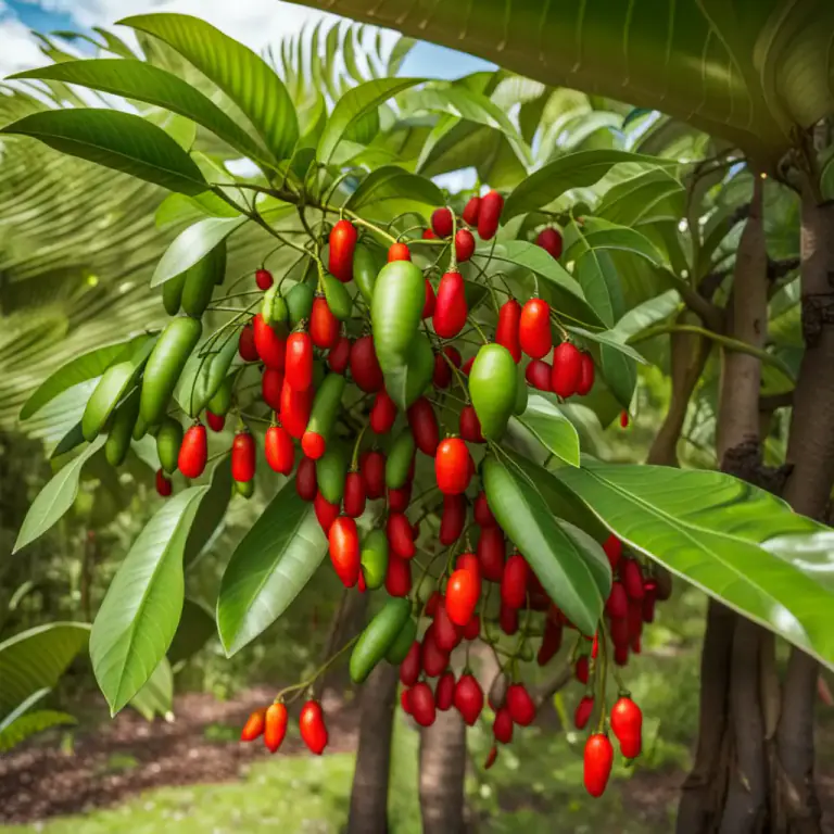 Visual representation of "pimento" - A small tree from the West Indies and South America, from which allspice is obtained