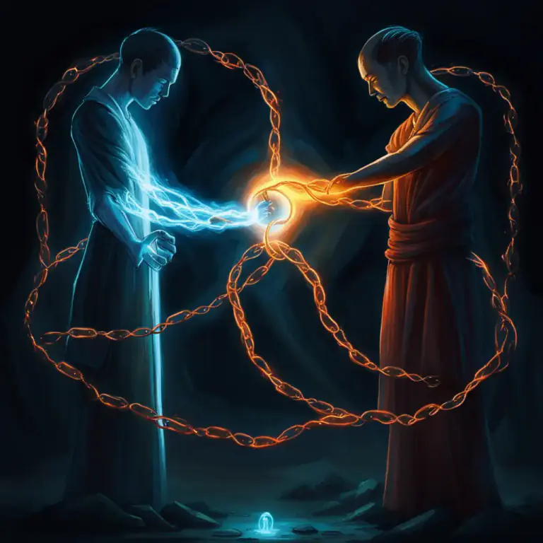 Visual representation of "indissolubly" - Something that cannot be undone or destroyed