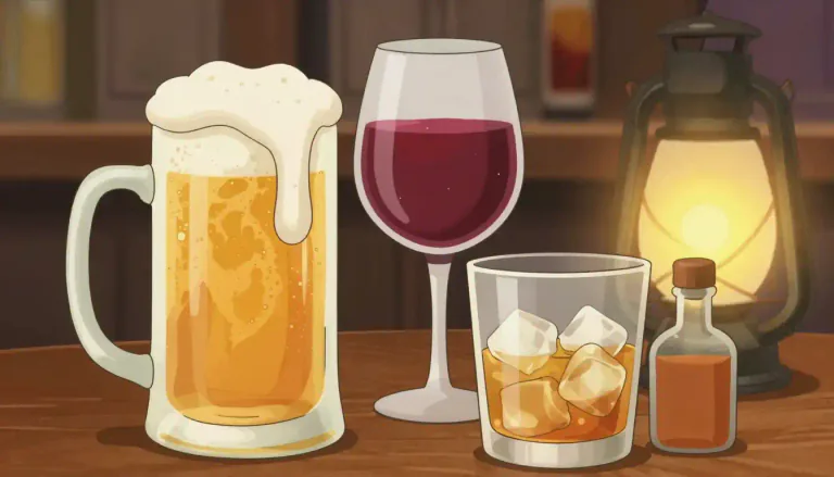 Visual representation of "booze" - Alcoholic drink