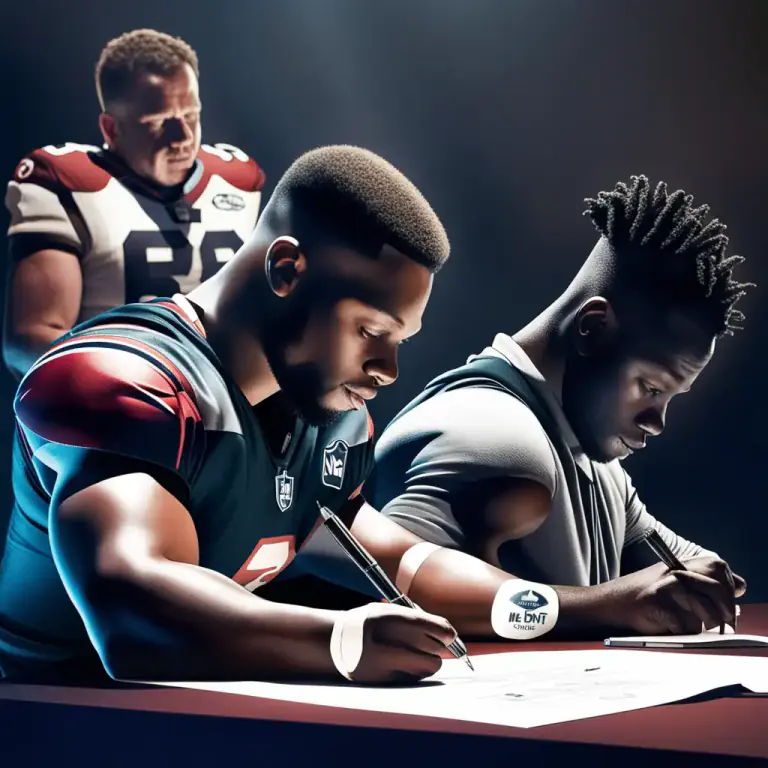 Visual representation of "declare for" - In sports, to state your intent to enter or participate in a competition or event.