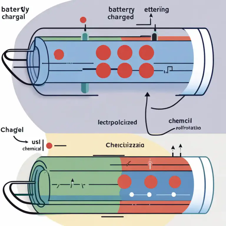 Visual representation of "polarize" - In chemistry, to cause (a substance) to acquire polarity