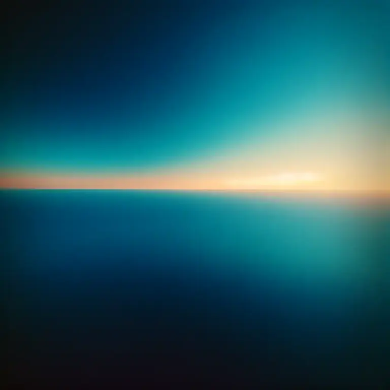 Visual representation of "on the horizon" - Something that is going to happen or appear soon.