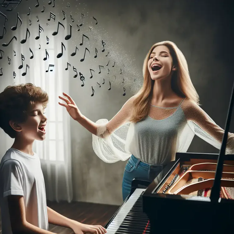 Visual representation of "descant" - To sing a tune that is higher than the main tune or to talk a lot about something in an enthusiastic way.