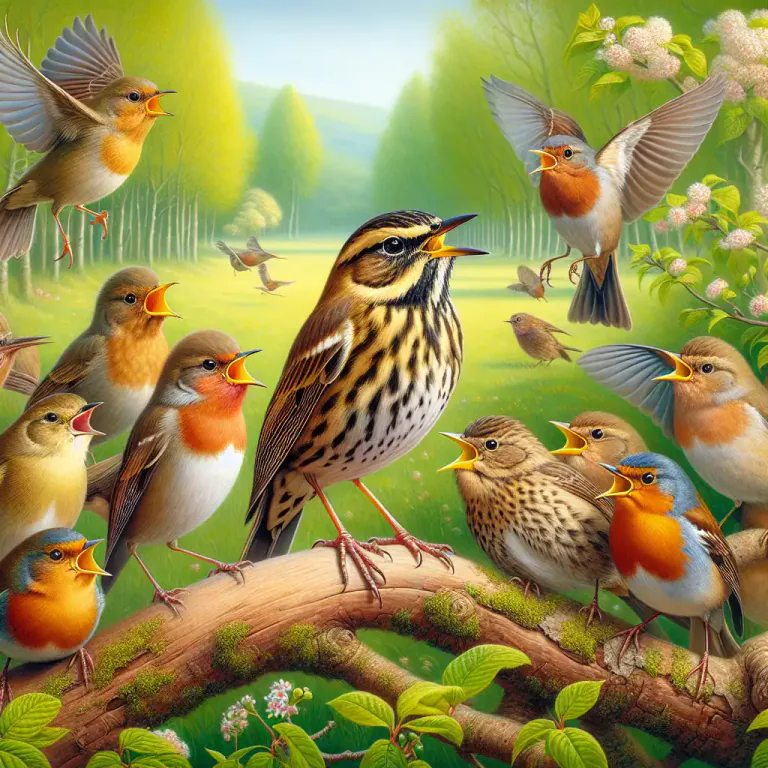Visual representation of "polyandrous" - It refers to a female animal having multiple mates during one breeding season.
