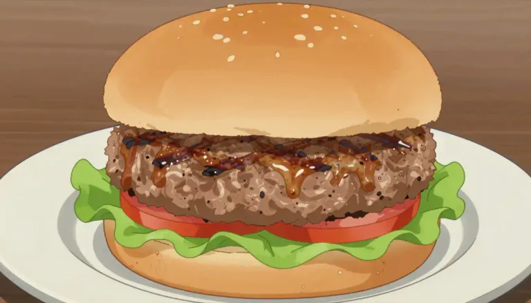 Visual representation of "hamburger" - a flat round cake of minced beef, or sometimes another savory food, cooked and often served in a roll or bun