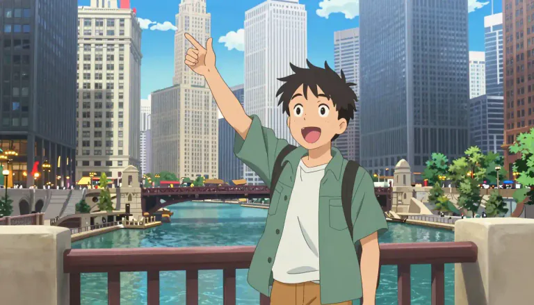 Visual representation of "chicagoan" - A person who lives in or comes from Chicago.