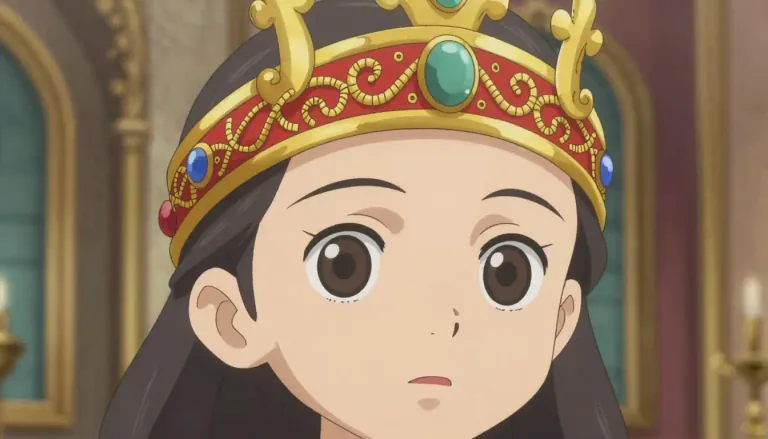 Visual representation of "diadem" - A type of crown, specifically a cloth headband worn as a symbol of sovereignty.