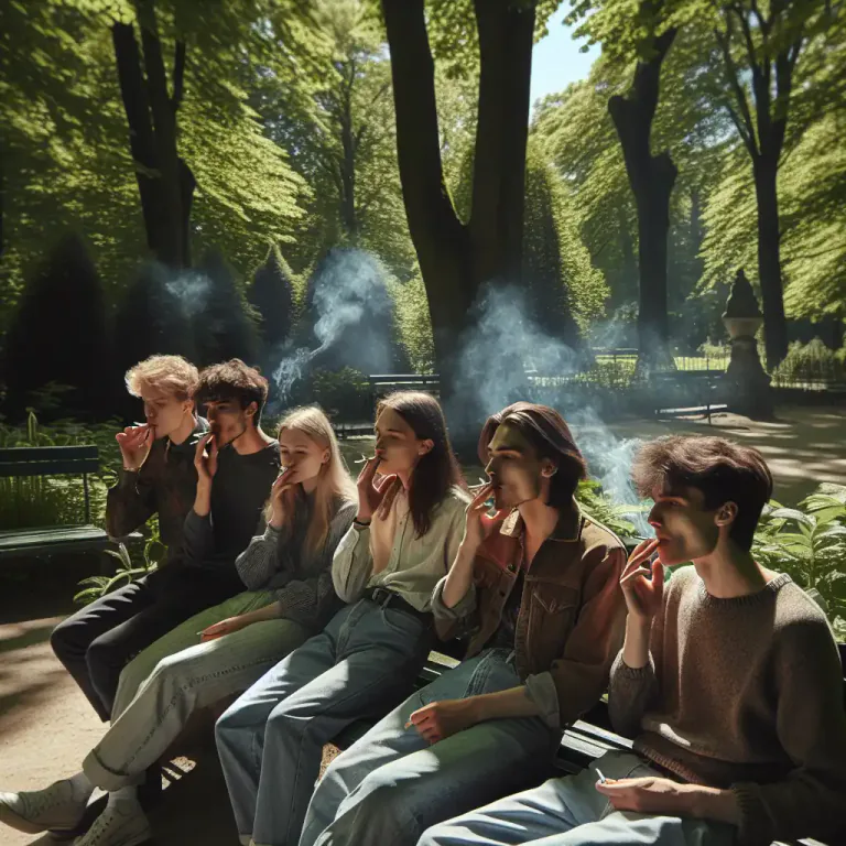 Visual representation of "reefer" - A cigarette filled with marijuana