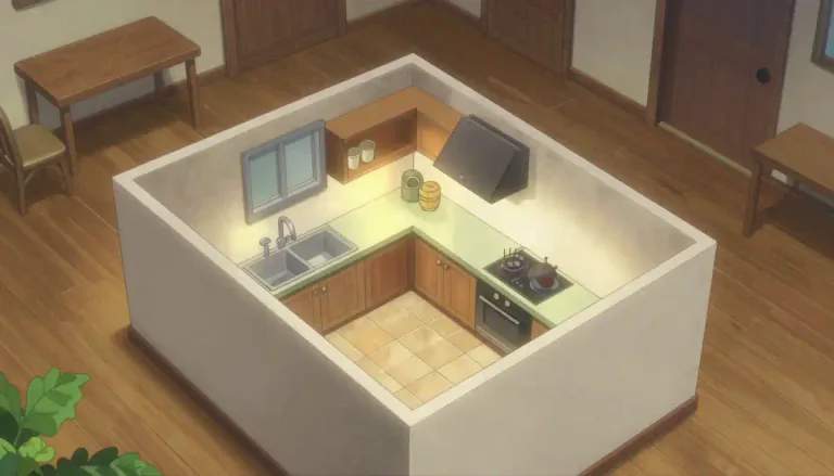 Visual representation of "area" - A specific place or part of a place