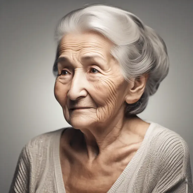 Visual representation of "hunchbacked" - Having a noticeably curved or rounded back, often as a result of illness or age