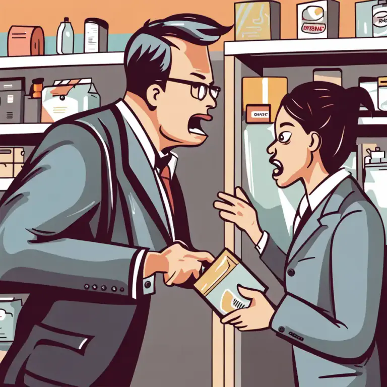 Visual representation of "pick somebody’s pocket" - To exploit or take advantage of someone in a dishonest or unfair way.