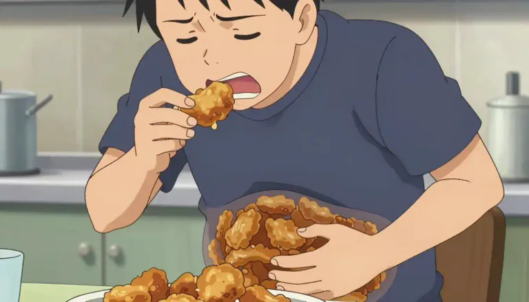 Visual representation of "indigestible" - Hard to digest or causes problems in digestion