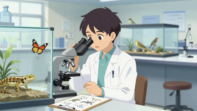 Visual representation of "zoology" - The scientific study of animals and their behaviors