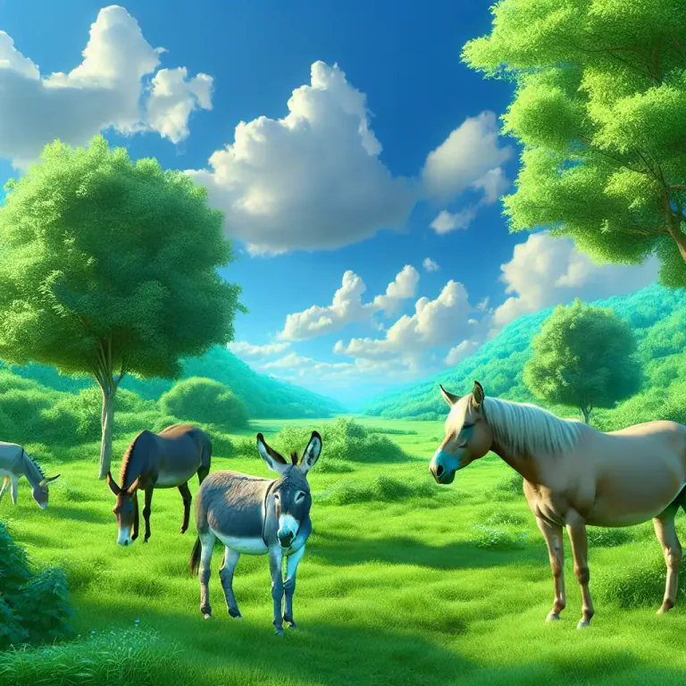 Visual representation of "hybrid" - A plant or animal that has parents of different species or varieties