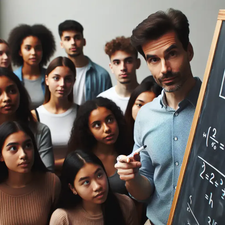 Visual representation of "pedagogue" - A person who provides instruction or education; a teacher.