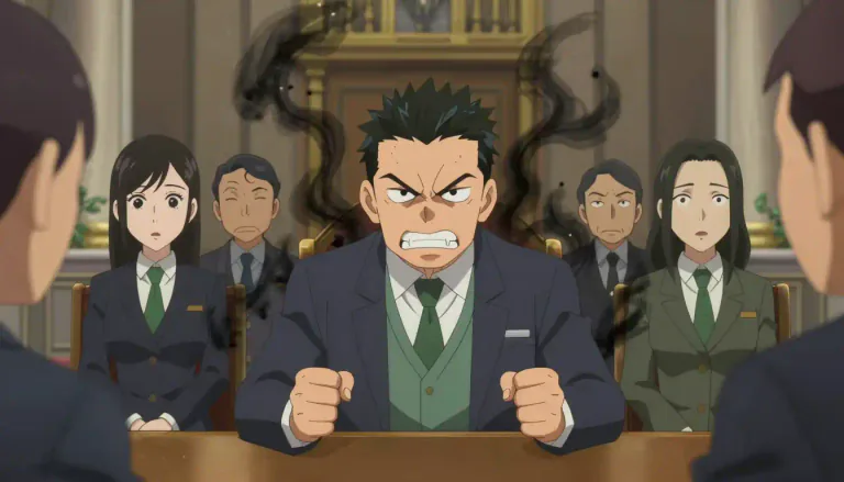 Visual representation of "animus" - A feeling of strong dislike or anger.