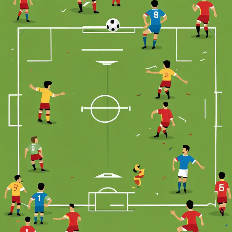 Visual representation of "outflank" - In sports, to play in a way that avoids an opponent's strengths or exploits their weaknesses.