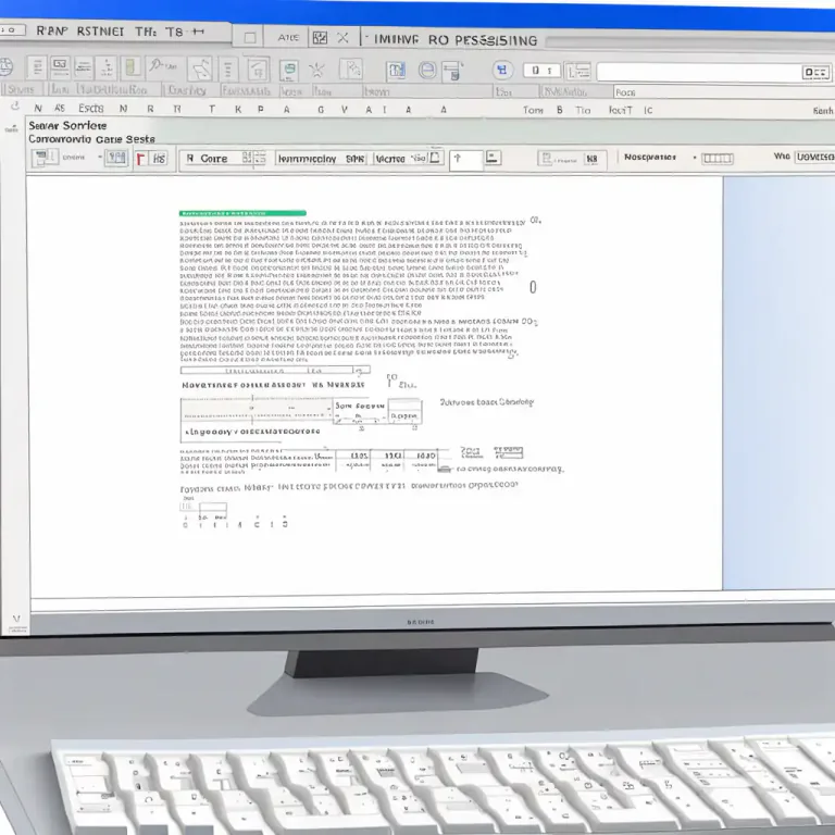 Visual representation of "document" - A file created by a software application.