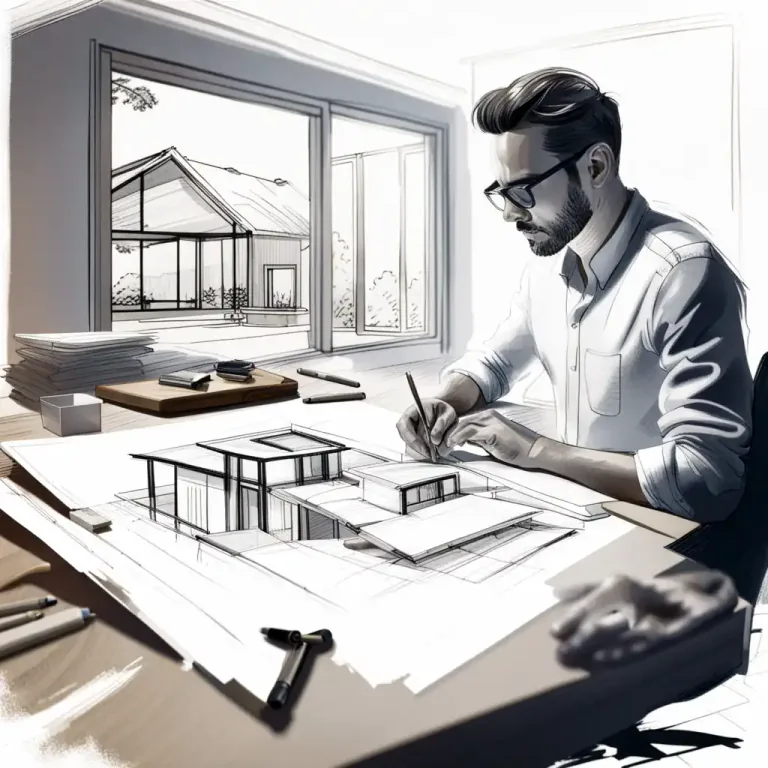 Visual representation of "draft" - A plan, sketch, or rough drawing