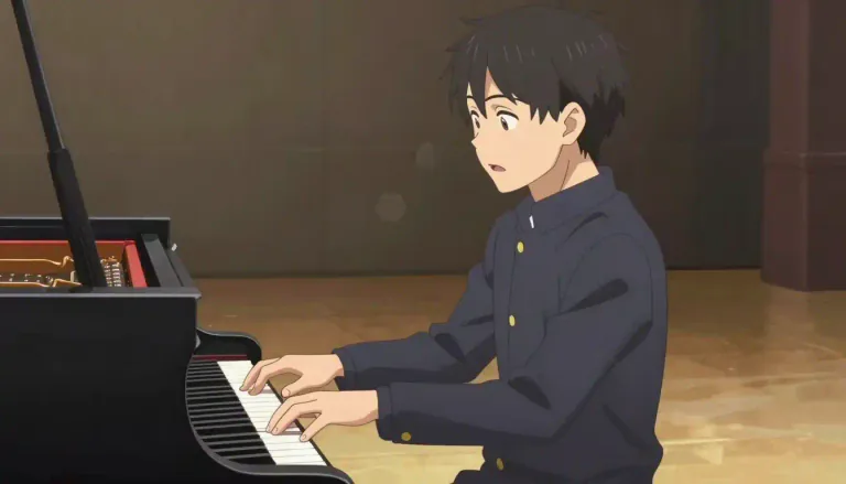 Visual representation of "pianist" - A person who plays the piano